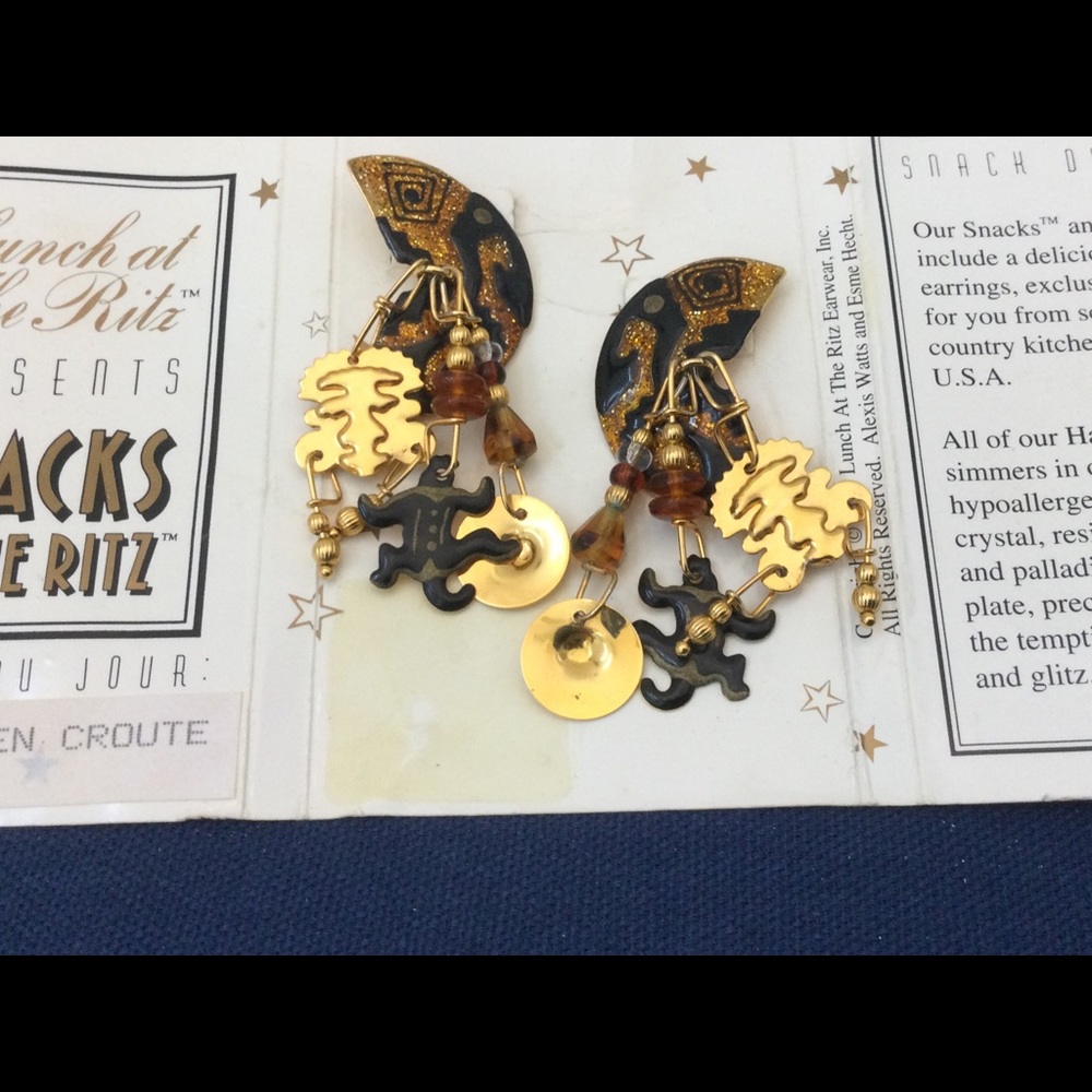 Lunch at the Ritz Earwear, 1993, Anchors en Croute